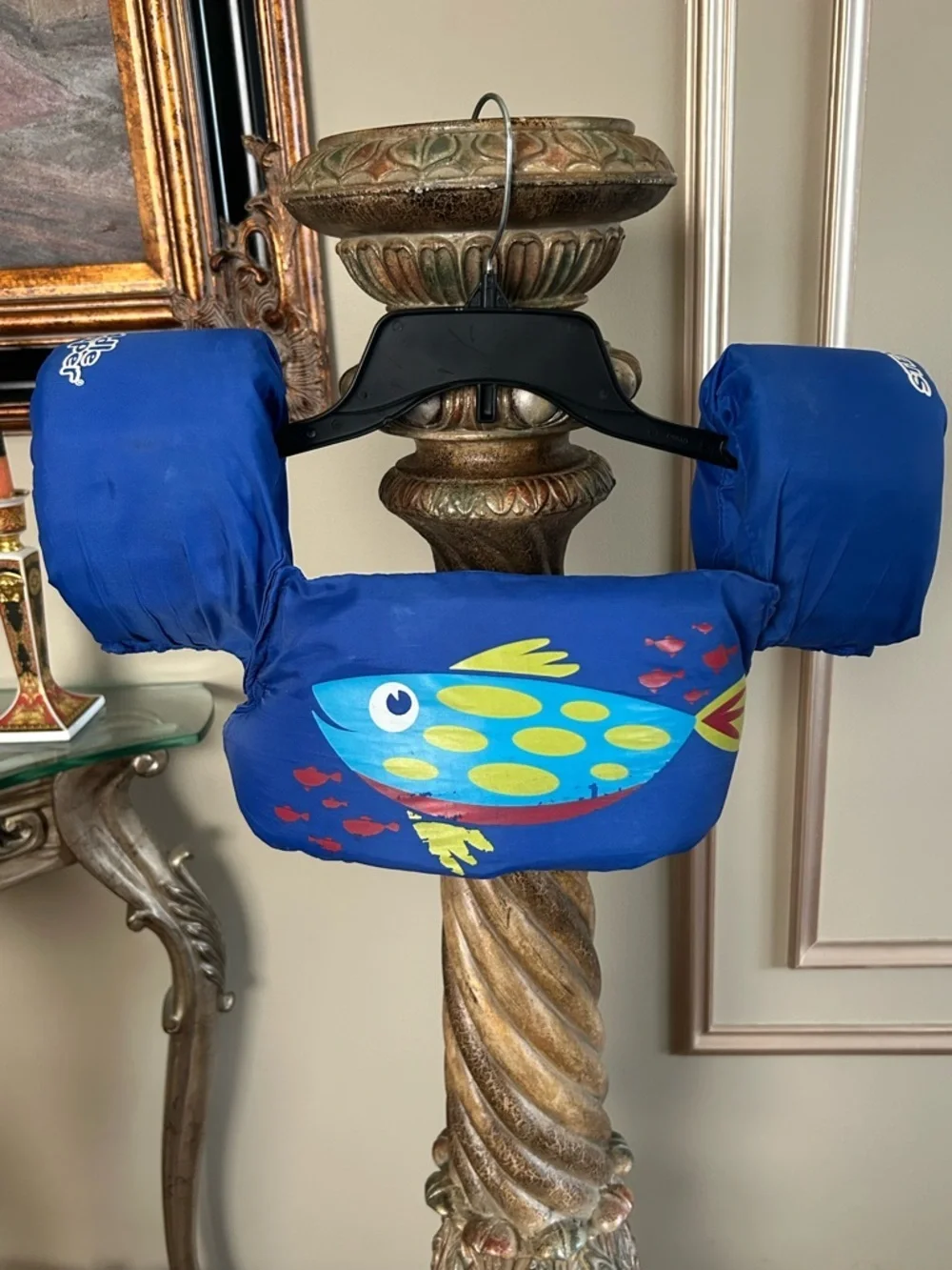 Stearns Puddle Jumper Kids Swim Float Blue Fish Arm Float Life Jacket Vest